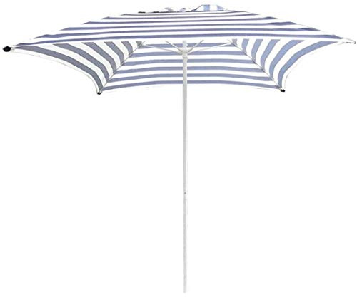 Cantilever Parasol Umbrella Outdoor Garden Parasols Parasols Square Patio Umbrella, Garden Table Umbrella for Outdoor Yard, Beach Commercial Event Market, Swimming Pool, Black and White Stripes,