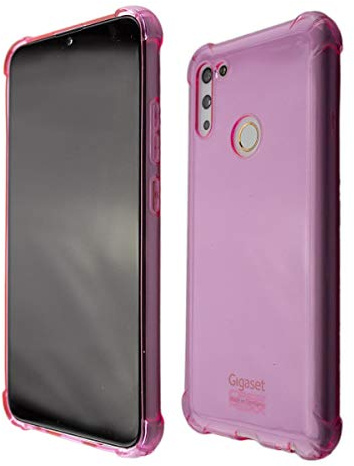 caseroxx Schutzhülle für Gigaset GS4 / GS4 Senior in pink – Flexibles TPU-Case aus stoßfestem Gummi, passgenaue Handy-Tasche mit Kantenschutz & rutschfestem Grip