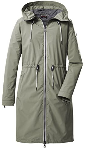G.I.G.A. DX GS 34 Wmn CT Abrigo Funcional, Parka con Capucha, Verde Claro, 48 para Mujer