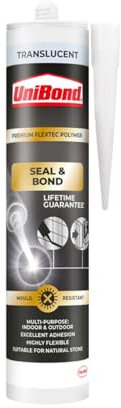 Unibond UniBond Seal & Bond Cartridge Translucent - 291g