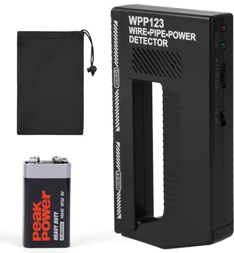 Flintronic Detector de Metales Pequeño, Detector Cables y Tuberias Pared, Pinpointer Detector de Metales, para Cables, Tubos y Tensión Pared Stud Finder, Escáner de Tarjetas
