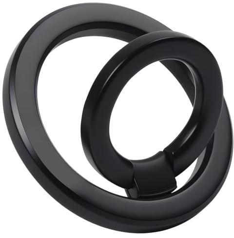 Magnetic Phone Ring for MagSafe Grip [Super Magnet] Stylish Twinkle Ring Holder Stand with, Mag Safe Accessory for iPhone 16/15/14/13 Pro Max Plus