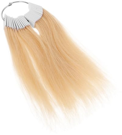 TOYZFRIENDY Kit De Test Capillaire 30 Pièces Taille Standard Mèches Pour Coloration Professionnelle Salon De Coiffure Usage Formation Anneau D’échantillons De Cheveux Colorés