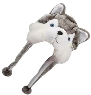 vreplrse Bonita gorra acogedora para fiestas, accesorio de disfraz, divertido personaje animal para fiestas y celebraciones festivas, Halloween, cosplay, fiesta, peluche,