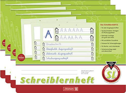 Brunnen Cahier d'apprentissage à l'écriture (4, linéature SL).
