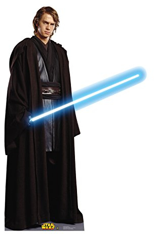 Cardboard People Anakin Skywalker Life Size Cardboard Cutout Standup - Star Wars Prequel Trilogy