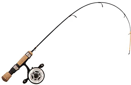 13 Fishing - The Snitch/Descent Inline Ice Combo - Left Hand Retrieve - 25 with Flex-Core Quick Tip - SND2-25QT-LH