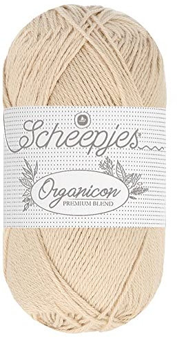 Scheepjes - Scheepjes 242 Hafer Bad Organicon Garn - 1x50g