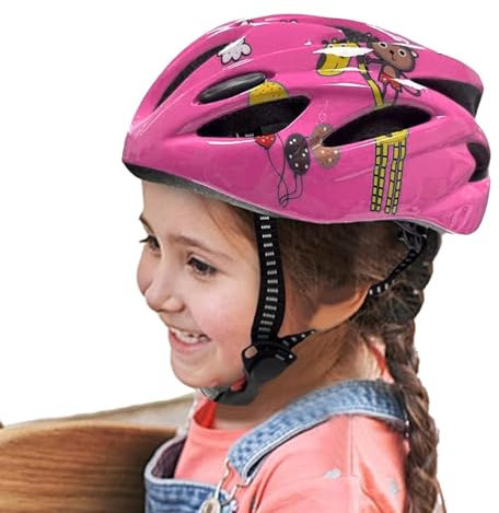 Helme für Kinder – 48 x 55 cm Kinder-Skate-Helm | Verstellbare, leichte Sicherheits-Fahrradhelme für Kinder | Leichte Skating-Radsport-Roller-Fahrradhelme für und Mädchen
