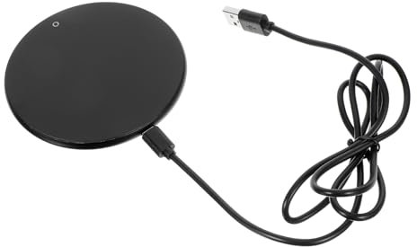 GLEAVI 1Set Scaldatazze da Elettrico con Impostazioni Temperatura e USB per Mantenere Bevande Calde Casa