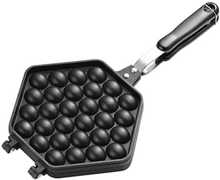 DimyFew Bubble Waffle Maker Pan Baking Plate for Kitchen Use Dessert Cake Shop