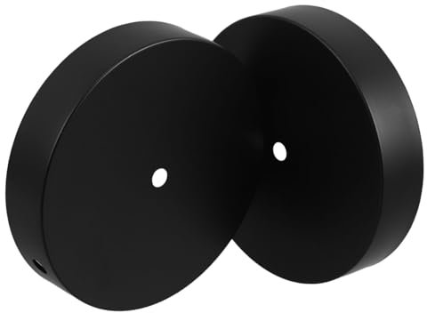 Cabilock 2 Piezas De Estabilidad De Lámpara Peso 120 Mm Base De Contrapeso Antideslizante Para Lámparas De Pie Y De Mesa Inestables - Diseño De Hierro Resistente Para Mayor Seguridad