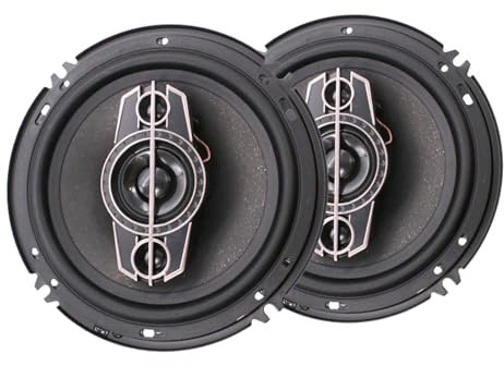 Mejora los sistemas de sonido del coche con altavoces coaxiales de 6 pulgadas para entusiastas de la música y sonido envolvente estéreo profesional