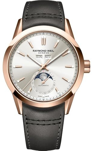 Raymond Weil mäns analog automatisk klocka Freelancer Swiss Made