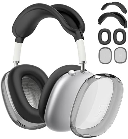 XFSRG Hörlursväska Over Ear skyddsfodral högkvalitativt och elegant skyddsfodral för over-ear hörlurar perfekt för resor och vardag (svart)