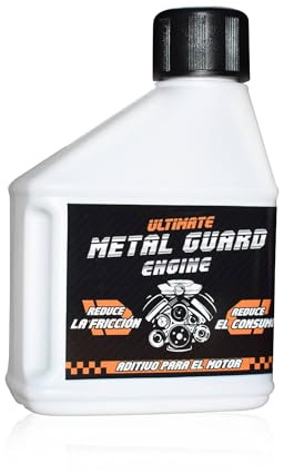 Metal Guard Engine, Aditivo para Motor 300ml, Reduce Fricción y Consumo, Protección contra Daños y Corrosión
