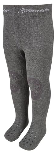 Sterntaler Baby - Boys Crawling Tights Plain Tights Anthracite Melange, 80 EU