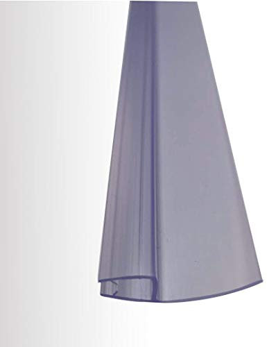 Ersatzteil - BERNSTEIN Duschkabinen EX412 / EX415 Glasstärke 8 mm Duschdichtung Abweisprofil zwischen den Scharnieren