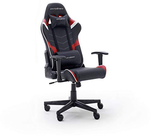 DXRacer P188 Gaming Stuhl Bürostuhl Schreibtischstuhl mit Wippfunktion Höhenverstellbarer Drehstuhl PC Stuhl Ergonomischer Chefsessel