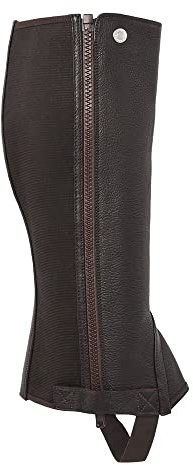 Dover Saddlery Ladies' Ready to Ride Half Chaps, Color: Brown, Size: Medium