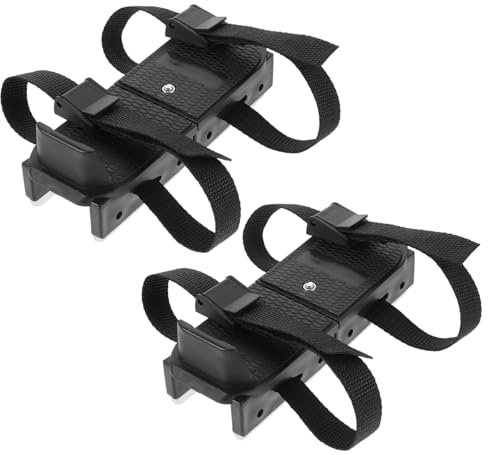 1 Paar Schlittschuh-hilfsschuhe Verstellbare Kinder Schlittschuhe Verstellbar Schlittschuh Mit Befestigungsgurten Eishockey-Schlittschuhe Plastik Gehhilfe Zweischneidig Doppelt