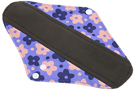 Verdant Touch Wiederverwendbare Damenbinden, waschbar, wiederverwendbar, Menstruationseinlagen, Stoff, Inkontinenzeinlagen für Frauen, hautfreundlich, für den Nachttag, G29