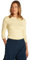 Tommy Hilfiger Damen Langarmshirt Slim U-Boot-Ausschnitt, Mehrfarbig (Citronella/Ecru STP), S