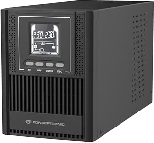 KONCEPTRONIC ZEUS USV 1000VA 900W Online UPS,IEC EPO-port