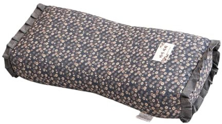 DimyFew Buchweizenkissen, Schlafkissen Praktisch mit Abnehmbarem Bezug, Bettkissen Nackenstützkissen für Schlafzimmer Zuhause Männer Frauen Papa, Grau