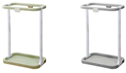 ARVALOLET Supporto per sacco della spazzatura in plastica con altezza regolabile, portatile, per campeggio, picnic, attività all'aperto