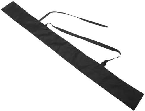 BESPORTBLE Bolsa de tela gruesa para espadas con correa para el hombro, estilo japonés, funda de transporte para espadas y artes marciales, para práctica de bastón de senderismo