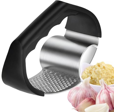 Pressa Per Aglio,Portatile Facile da Spremere Ergonomico Pressa A Dondolo | Macinatore Di E Aglio A Dondolo per Cucina e Casa Preparazione di Pasti e Cottura