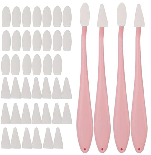 JYNXOR 4x Kit da Gomma Pane Gomma per Schizzi, con 40 Teste Spugne Disegno Professionale Forniture Artistiche per Pittura Schizzo, Tortillons per Ombreggiare, Dettagliare e Correggere i Disegni, Rosa