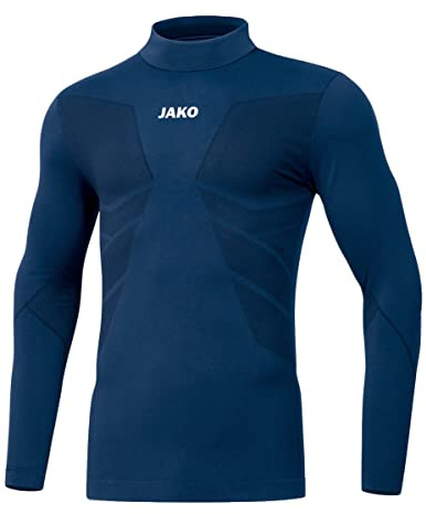 JAKO Herren Turtleneck Comfort 2.0, Navy, M
