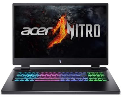 ACER Nitro 17 (AN17-42-R7MA) Gaming 17,3 QHD, IPS, 165Hz, AMD Ryzen 9-8945HS, 32GB RAM, 1TB SSD, Geforce RTX 4060,
