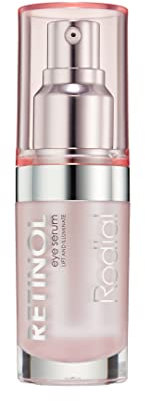 Rodial Siero occhi al retinolo da 15 ml, siero levigante con retinolo e acido ialuronico, gel illuminante sotto gli occhi, siero idratante per gli occhi, formula gel leggera