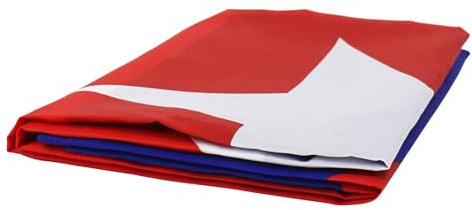 Bandiera Cuba – Bandiera resistente del paese di Cuba | 90 x 150 cm/3x5ft poliestere bandiera paese | Banner cubano con due occhielli in ottone per casa, giardino, cortile e prato