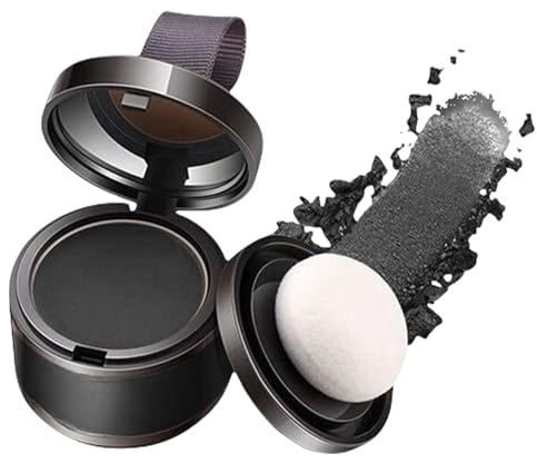 Camuflaje para Cabello Fino - Polvo Maquillaje Capilar Resistente al Sudor para Raíces - Cobertura Instantánea de Volumen en Cabelludo Duradero Unisex para Raíces Visibles