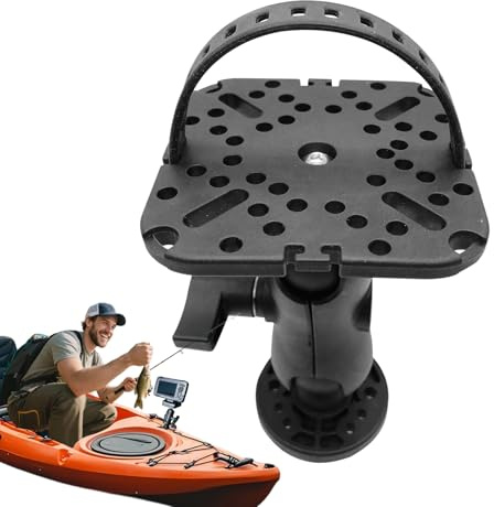Fischfinder-Halterung – Kajak-Schienenhalterung, Marine-Zubehör für Schiene, Schiene, Sonar, , Deck, Navigation, Wasserpaddel, Schleppen, Angeln, Outdoor
