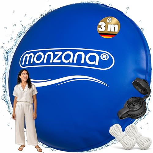 Monzana Poolkissen Winter XXL Chlorbeständig 3m Rund
