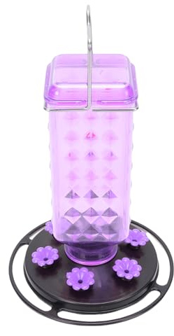 Fabater Scatole di Perdita di Prevenzione delle Api di Alimentatore di Kilibrisbird (PURPLE)