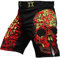 Hardcore Training Skull Folk Fight Shorts Kurze Hose Herren MMA BJJ Grappling Fitness Boxen No Gi Kampfsport