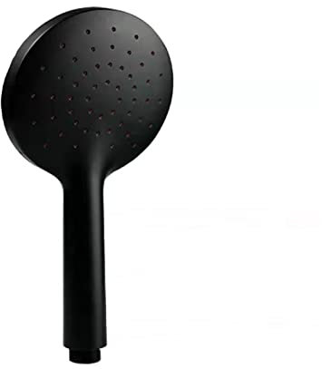 BJTYHT Automatische Entkalkung Duschkopf Anti-Blocking-Panel geschmeidig SPA Dünn und leicht Abs Universalinstallation Badezimmerzubehör