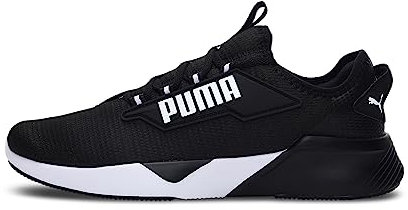 PUMA Unisex RETALIATE 2 Wettkampf-Laufschuhe, Black White, 42 EU