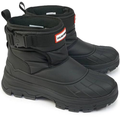 Hunter Intrepid Womens Short Buckle Snow Boots