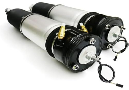 VBNYBA Luftfederbein Luftstrebe Kompatibel Mit Für E65 E66 E67 745i 750i 760i Auto Luftfederung Stoßdämpfer Luftfederbein Mit EDC 2 Stück 37126785535 37126785536