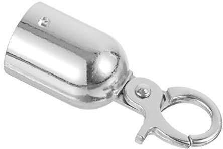 OSOLADY Embout de Corde Inoxydable Crochet Stoppeur de Corde pour Garde Corps Événements Accessoire Pratique pour Isolation