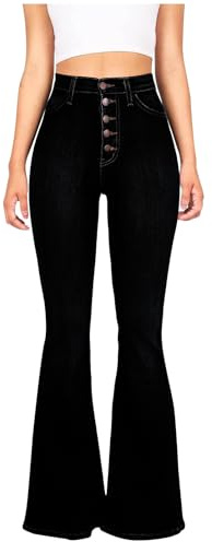 Jeggings Mujer Vaqueros Leggins Tiro Alto Jeans Informales 2024 Pantalones Campana Hip Hop Jeggins Verano Tallas Grandes Push Up Elasticos Ajustado