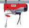 WALTER Seilhebezug 1200 W, Hebekraft bis 600 kg, Hebehöhe bis 12 m, Not-Aus-Schalter, Auto-Stopp, thermischer Überlastschutz, Flaschenzug-Montage, IP54, für Innenräume