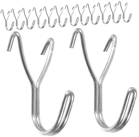 TOBBOMEY 20 piezas Ganchos para Panel Perforado Distancia Organizador Resistente para Cocina Dormitorio y Taller